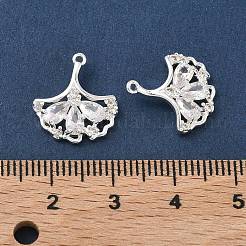 Messing micro pave klare zirkonia anhänger&nbsp;KK-C168-03S
