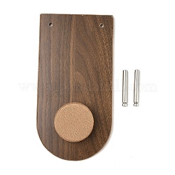 Tisch-Armbandständer aus Holz mit Samtmatte und Eisenhalterung&nbsp;ODIS-C013-03C