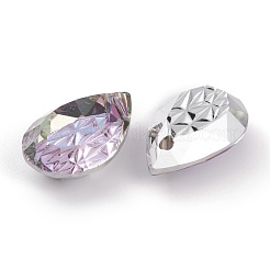 Geprägte Glas Strass Anhänger&nbsp;GLAA-J101-05B-001VL