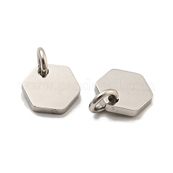 Anlaufgeschützte Anhänger aus 304 Edelstahl&nbsp;STAS-P356-01P
