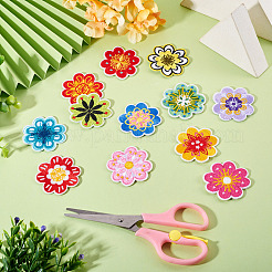 12 Stück Polyester-Kleidungsflicken.&nbsp;PATC-TAC0012-001