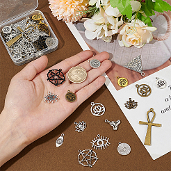 Pendentifs en alliage de style tibétain&nbsp;FIND-ME0001-23