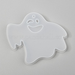 Moules de statue en silicone pour pendentif fantôme d'halloween&nbsp;DIY-P006-50