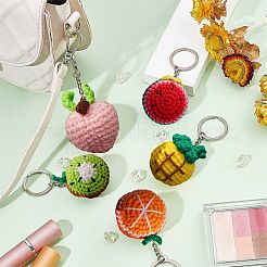 DIY-Schlüsselanhänger-Set mit Obstmotiv&nbsp;DIY-FG0002-98