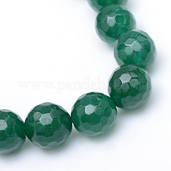 Hilos de abalorios de jade blanco natural&nbsp;X-G-R346-10mm-05
