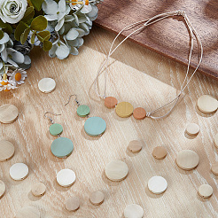 180pcs 3 styles de perles en bois&nbsp;WOOD-SP0002-04