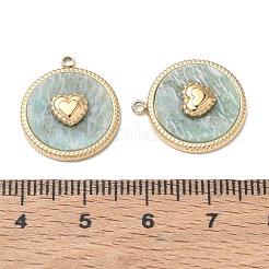 Pendentifs en amazonite naturelle&nbsp;GG-CBA50CD-05G-01