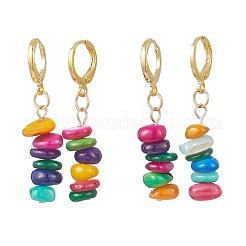 Boucles d'oreilles en laiton&nbsp;EJEW-JE06970-02