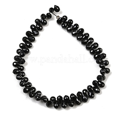 Naturale nero perline spinello fili&nbsp;GG-CBAB63F-A03