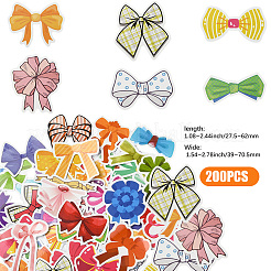 4 Satz dekorative Aufkleberetiketten aus PVC-Kunststoff&nbsp;DIY-SP0005-33
