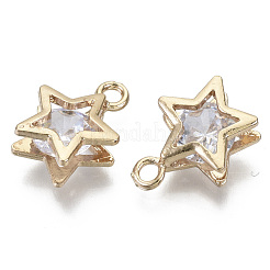 Charms in ottone micro cubic zirconia&nbsp;KK-N235-034A