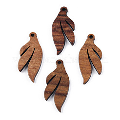 Anhänger aus natürlichem Nussbaumholz&nbsp;WOOD-T023-19