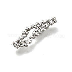 Ciondoli con connettore multifilo a catena a sfere in ottone&nbsp;LS-KK-U061-06P