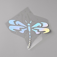 Libelle reflektierende Kunststoff-Autoaufkleber für Haustiere&nbsp;DIY-WH0030-38B