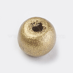 Sprühlackierte Naturholzperlen&nbsp;X-WOOD-Q030-83G