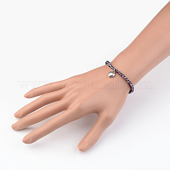 Glasperlen Armbänder strecken&nbsp;X-BJEW-JB02450