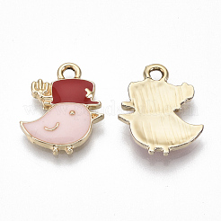 Pendentifs en alliage de zinc écologiques&nbsp;ENAM-R051-08-03G-NR