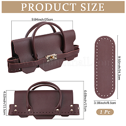1-teiliges Set aus Handtaschen und Taschenboden aus PU-Leder&nbsp;AJEW-CL0001-61B