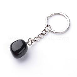 Porte-clés obsidienne naturelle&nbsp;G-Q484-D03