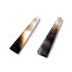 Natürliche schwarze Lippe Shell Anhänger&nbsp;SHEL-P015-03