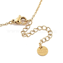Collana in acciaio inossidabile 304&nbsp;NJEW-K252-09G-05