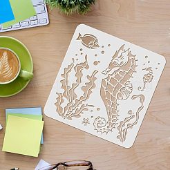 Modelli di stencil per pittura da disegno riutilizzabili in plastica&nbsp;DIY-WH0172-495