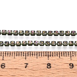 Chaînes strass de fer de tasse&nbsp;CH-T006-05B-16