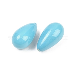 Perline di vetro opaco placcato&nbsp;GLAA-A044-02A