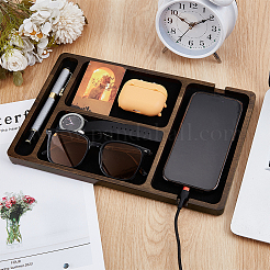 Aufbewahrungsbox aus Holz für den Schreibtisch im Büro&nbsp;AJEW-WH0606-39A