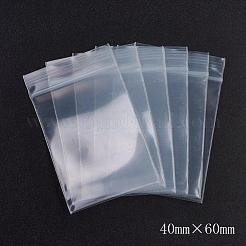 Wiederverschließbare Kunststoffverpackungsbeutel&nbsp;OPP-G001-B-4x6cm