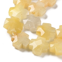 Natürlichen Topas Jade Perlen Stränge&nbsp;G-K357-C01-01