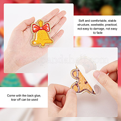 12 stücke 6 stil weihnachtsthema handtuch stickerei tuch selbstklebende flecken&nbsp;PATC-FG0001-46