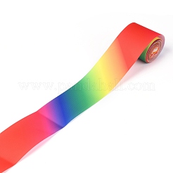 Ruban de polyester arc-en-ciel dégradé&nbsp;OCOR-G008-04G