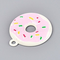 Grands pendentifs en alliage peint par pulvérisation et émail&nbsp;PALLOY-T092-85G