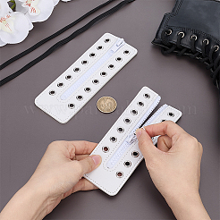 Inserti con cerniera per stivali con lacci in pelle pu&nbsp;DIY-WH0750-404B