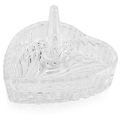 Piastre di vetro a forma di cuore per collana&nbsp;ODIS-WH20002-05A