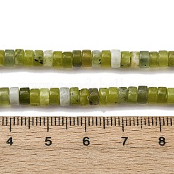Natur Xiuyan Jade Perlen Stränge&nbsp;G-L624-I03-2x4mm