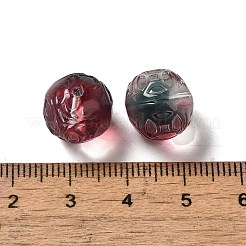 Perle di vetro trasparente&nbsp;GLAA-D025-03E