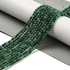 Natürliche afrikanische Jade Perlen Stränge&nbsp;G-B074-B04-02