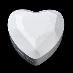 Scatole porta anelli in plastica a forma di cuore&nbsp;CON-C020-01D