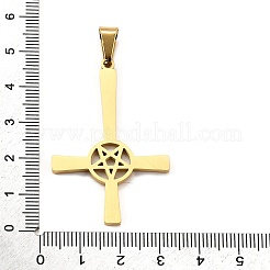 Anhänger mit dem Petruskreuz aus Edelstahl 304&nbsp;STAS-R171-06G