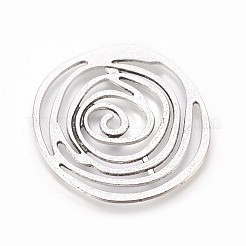Tibetischer stil Aluminium Anhänger & Charms&nbsp;TIBEP-EA13484Y-LF