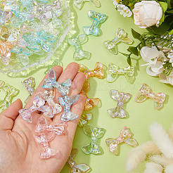 60 Stück transparente Acrylperlen mit UV-Beschichtung&nbsp;MACR-DC0001-25
