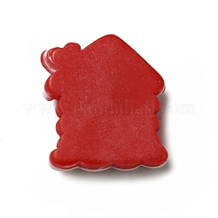 Cabochon in resina opaca a tema natalizio&nbsp;RESI-C023-01N