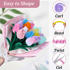 DIY-Sets zum Basteln von Tulpen-Drehstäben&nbsp;AJEW-SC0032-04