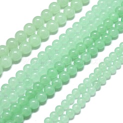 Natürliche Malaysia Jade Perlen Stränge&nbsp;G-L645-C01-6mm-12