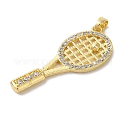 Pendenti in ottone con micro pavè di zirconi cubici. Pendenti in ottone con micro pavè di zirconi cubici&nbsp;X-KK-S391-08G-01