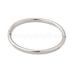 Bracelets articulés en acier inoxydable 304 et zircon cubique&nbsp;BJEW-H644-07P