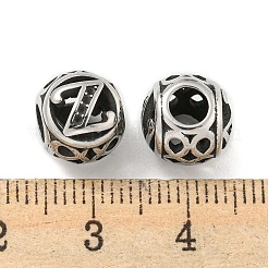 Perles en acier inoxydable 304 serties de strass&nbsp;STAS-O002-01Z-AS