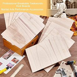 Planches de karaté en bois&nbsp;WOOD-WH0027-51A